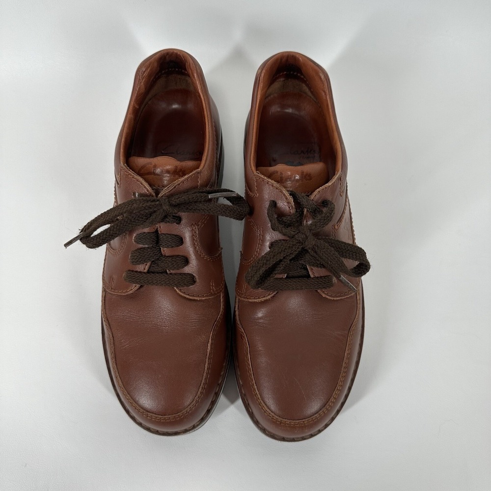 Clarks Of England Trek Shoes Mens Size 8.5 M Made In Portugal - Picture 3 of 9